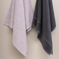 طقم أرواب استحمام بارتيسا قطن تركي وردي و رصاصي عد...