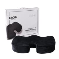 وسادة كرسي فوم لون أسود