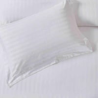 مفرش فندقي نداف قطن مزدوج أبيض 250 غرزة عدد القطع...