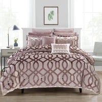 مفرش نتالي فاخر شتوي مقاس كوين 150x200 سم , مخمل ر...