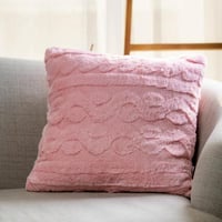 خدادية لينا فرو الأرنب وردي