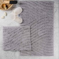 طقم دعاسة أرضية روما تركي فرو رصاصي فاتح عدد القطع...