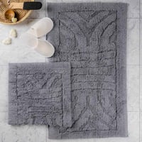 طقم دعاسة أرضية هيرينج بون تركي فرو رصاصي فاتح عدد...