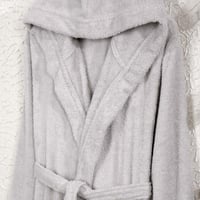 روب نداف - قطن 100% فاخر - تركي - رصاصي عدد القطع...