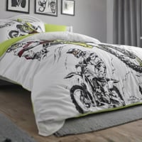 مفرش فريزيا مايكروفايبر مقاس كوين 150x200 سم أبيض...