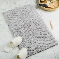 دعاسة أرضية روما تركي فرو رصاصي فاتح مقاس 50 × 80...