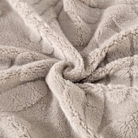 مفرش وورم شتوي مزدوج جاكارد حفر بيج عدد القطع 4