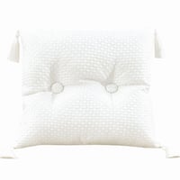 مفرش أديل صيفي مزدوج قطن فاخر جاكارد أبيض مطرز عدد...