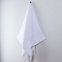 منشفة إستحمام بيوريا قطن أبيض