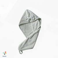 منشفة لف شعر ريفي فستقي 75 × 28 سم