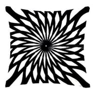 غطاء خدادية أسود و أبيض