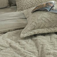 مفرش ستارز شتوي فاخر مزدوج مخمل و فرو رصاصي عدد ال...