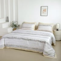 مفرش دينا صيفي مفرد ونص من التنسل الفاخر بلون أبيض...