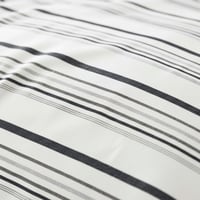 مفرش إشراقة مفرد ونص قطن رصاصي عدد القطع 4