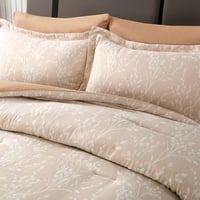 مفرش مارون صيفي مفرد ونص جاكارد فاخر بيج عدد القطع...