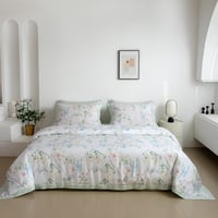 مفرش دينا صيفي مفرد ونص من التنسل الفاخر بلون أبيض...