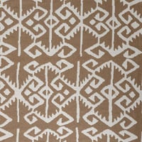 سجاد أرضي أبيض و بني 120x180 سم