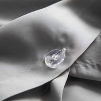 مفرش دينا صيفي فاخر من التنسل الفاخر رصاصي