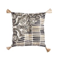 مفرش آسوس مزدوج قطن فاخر جاكارد متعدد الألوان مطرز...