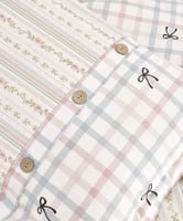 مفرش مضاوي مفرد ونص قطن كريمي متعدد الرسومات عدد ا...