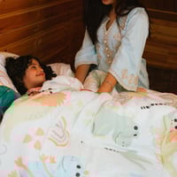 مفرش أطفال تيمون صيفي مفرد ونص أبيض تيفاني متعدد ا...