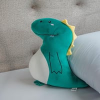 لعبة أطفال على شكل ديناصور لطيف مصنوعه من القطيفة...