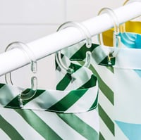 عمود ستارة الحمام أبيض قابل للتمديد مقاس 70- 120 س...