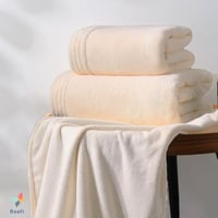 منشفة استحمام ريفي الفندقية أوف وايت مقاس 80 × 160...