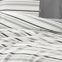 مفرش إشراقة مفرد ونص قطن رصاصي عدد القطع 4