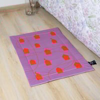 سجادة صلاة طبية للأطـفال مخمل ليلكي 90 × 60 سم