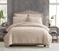 مفرش ميامي شتوي مزدوج بيج فرو عدد القطع 6