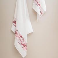 طقم روب أستحمام آفكو قطن تركي مطرز أبيض عدد القطع...