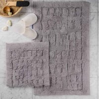 طقم دعاسة أرضية بابيون تركي فرو رصاصي فاتح عدد الق...