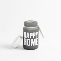 شمعة معطرة في حامل زجاجي بغطاء معدني برائحة الفاني...