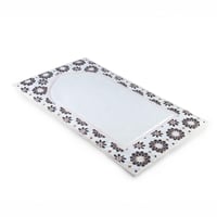 سجادة صلاة أبيض بيج مقاس 70x120 سم