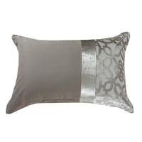 مفرش كايرو صيفي مزدوج جاكارد فاخر مطرز رصاصي رعد ع...