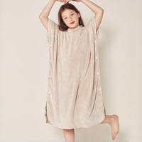 منشفة كابا ريفي بأزرار و غطاء رأس بيج طقطق عمر 9 -...