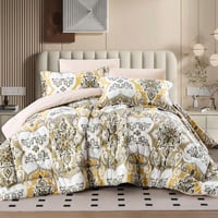 مفرش نوفا صيفي مزدوج متعدد الألوان برسومات الزهور...