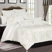 مفرش ليكيا صيفي مزدوج سكري جاكارد فاخر عدد القطع 1...