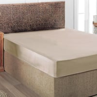 شرشف تركي صيفي بيج مطاط قطن