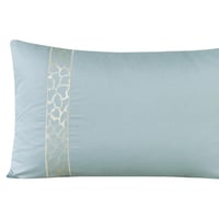 مفرش روما الفاخر مزدوج قطن جاكارد مطرز تركواز عدد...