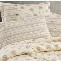 مفرش إنسجام صيفي قطن سكري برسومات الزهور