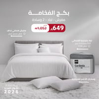 بكج الفخامة ( مفرش - لباد - 2 وسادة )