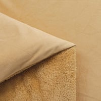 مفرش ميلاف شتوي فاخر مزدوج جاكارد مخمل و فرو بيج ع...