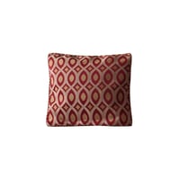 مفرش ملكي فاخر مزدوج قطن جاكارد مطرز أحمر ذهبي عدد...