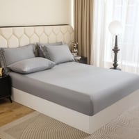 مفرش مزن صيفي فاخر لون رصاصي