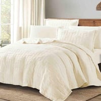 مفرش كلارا صيفي خفيف مضغوط كوين مقاس 200x150 سم كر...