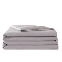 لحاف نداف بارد مزدوج صيفي رصاصي فاتح مقاس 230x180...