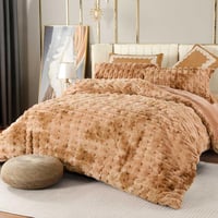 مفرش أوشن شتوي فاخر كوين مقاس 200X150 سم مخمل و فر...