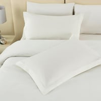 مفرش بلانكا فندقي صيفي مفرد ونص كريمي فاخر عدد الق...